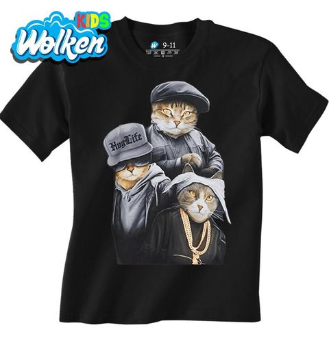 Obrázek produktu Dětské tričko Kočičí Gangsteři Hug Life