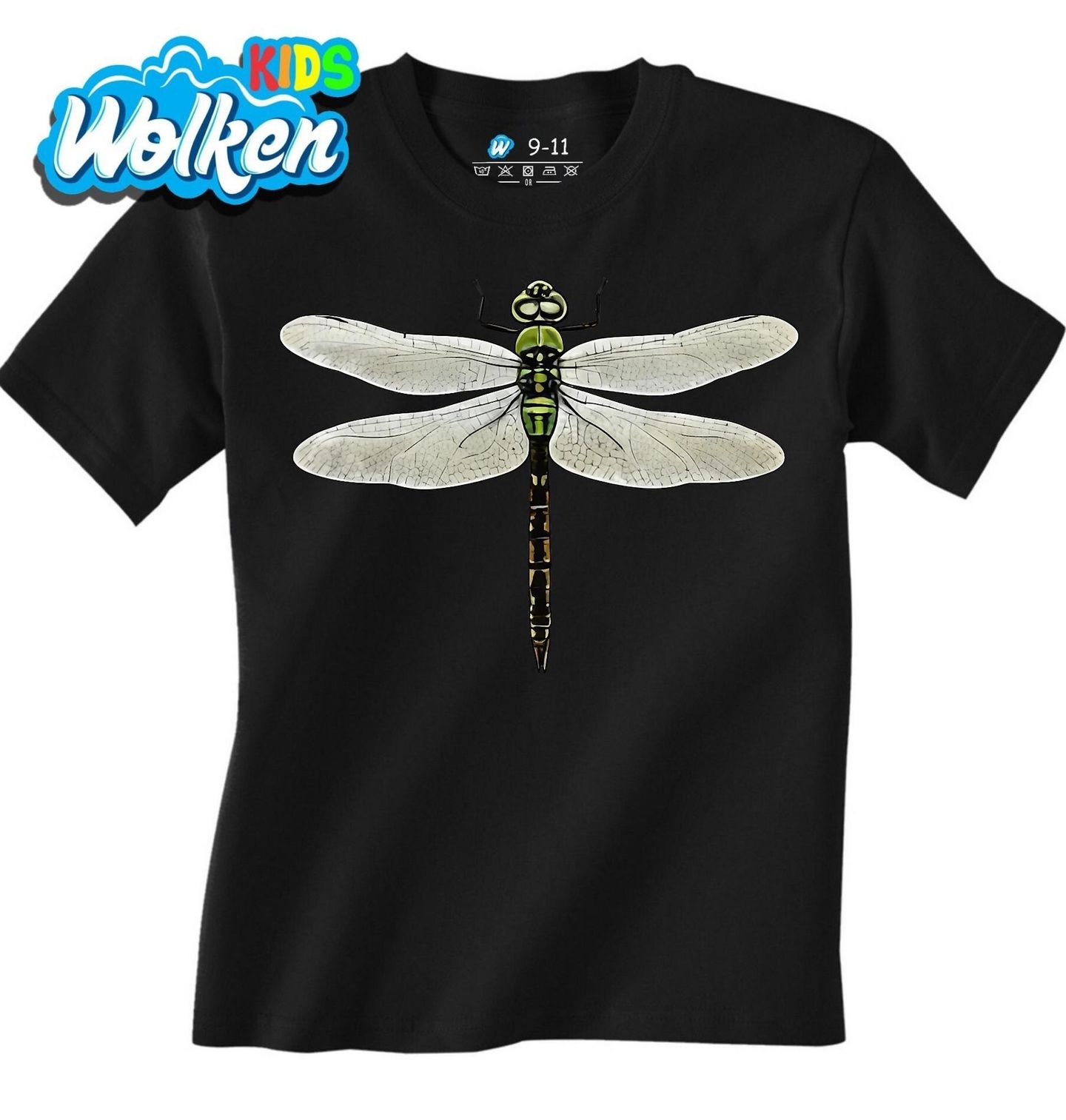 Dětské tričko Zelená Vážka Dragonfly.jpg