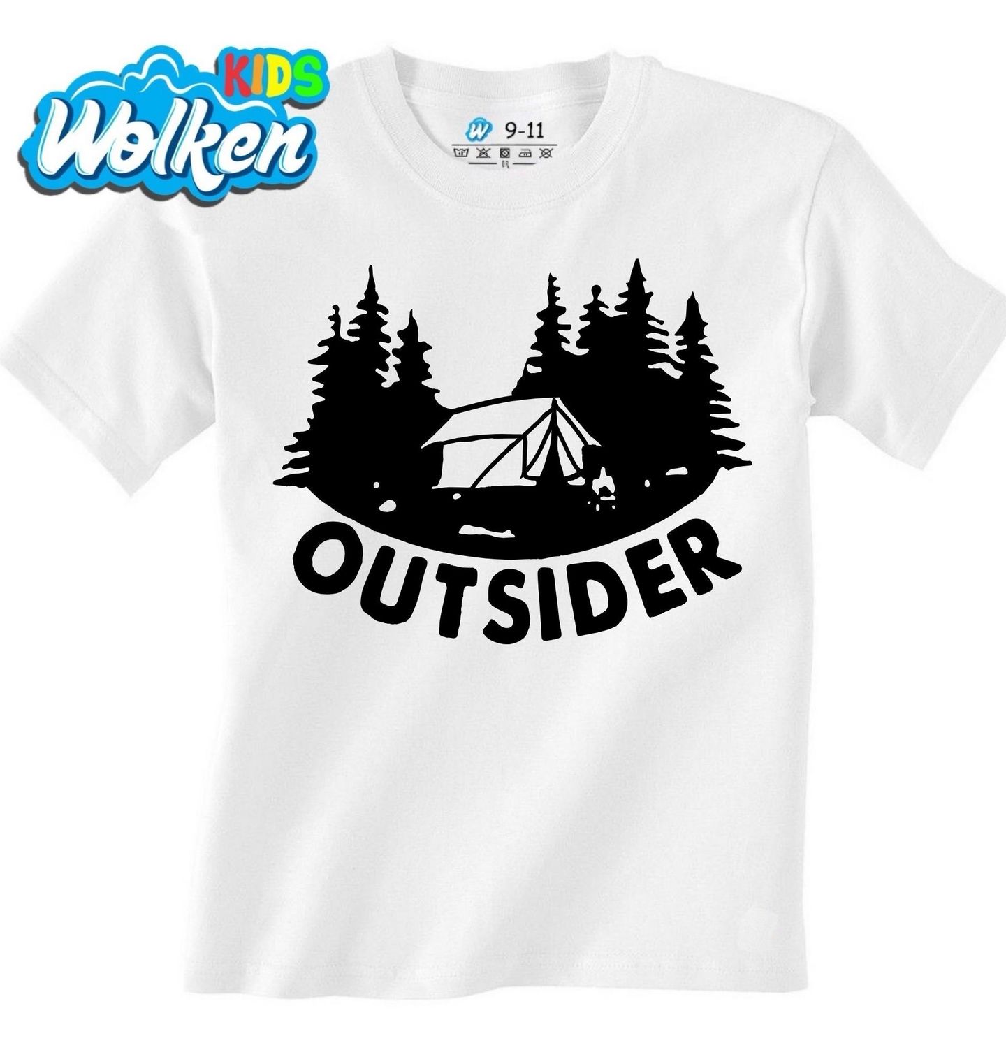 Dětské tričko Outsider Venku je to lepší.jpg