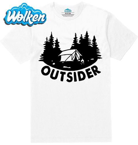 Obrázek produktu Pánské tričko Outsider Venku je to lepší