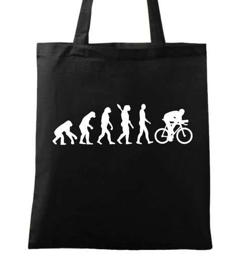 Obrázek produktu Bavlněná taška Evoluce cyklisty