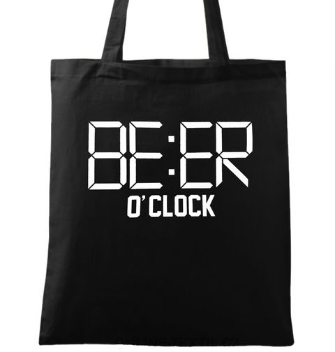 Obrázek produktu Bavlněná taška Čas na Pivo! Beer O'clock!