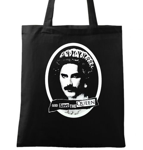 Obrázek produktu Bavlněná taška God Save the Queen Freddie Mercury