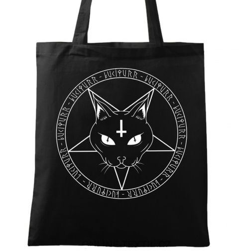 Obrázek produktu Bavlněná taška Černá Kočka LuciPurr