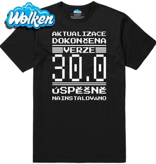 Pánské tričko Verze 30 Úspěšně Nainstalováno.jpg