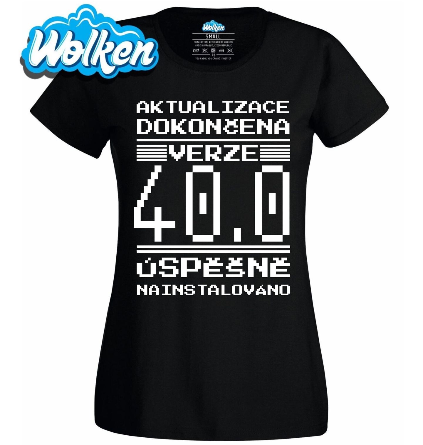 Dámské tričko Verze 40 Úspěšně Nainstalováno.jpg
