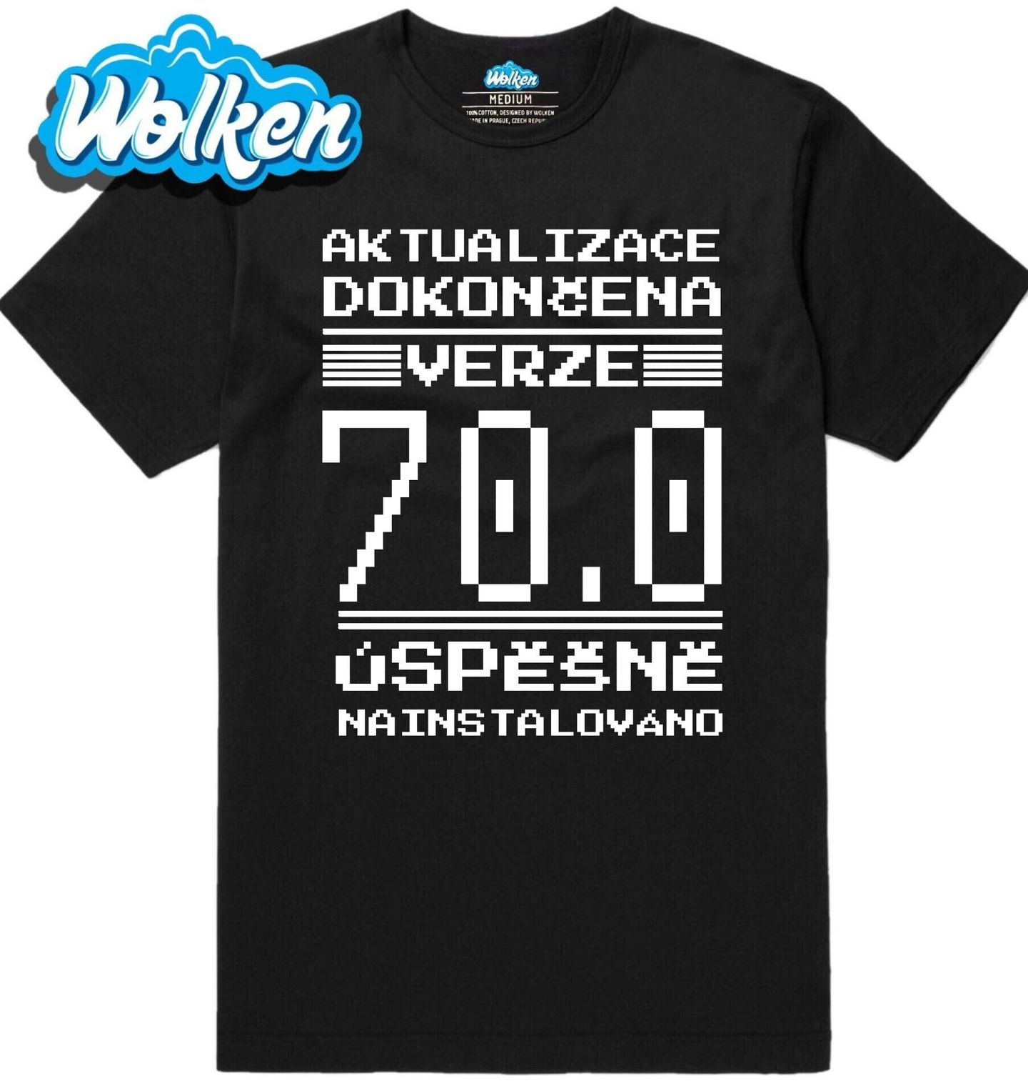 Pánské tričko Verze 70 Úspěšně Nainstalováno.jpg