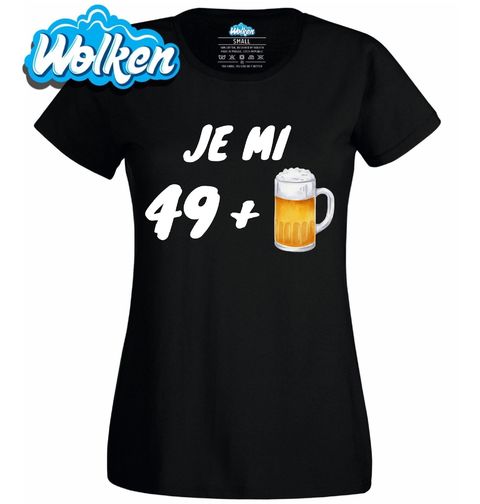 Obrázek produktu Dámské tričko Je mi 49 let + 1 Pivo