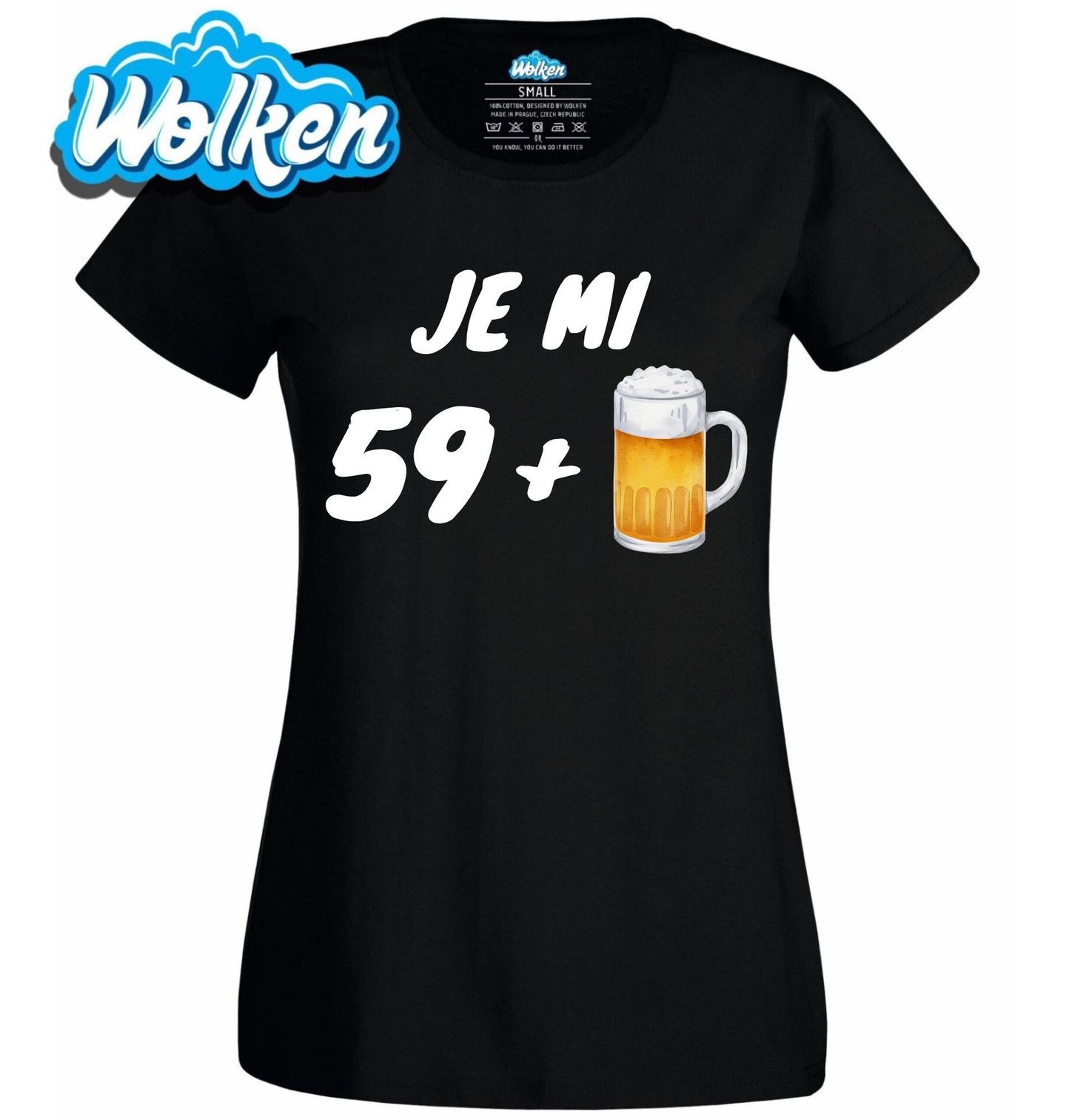 Dámské tričko Je mi 59 let + 1 Pivo.jpg