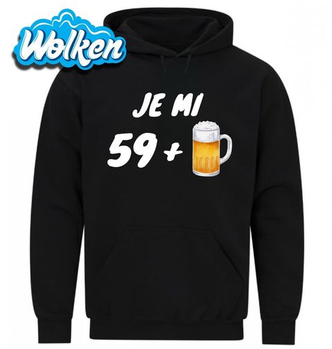 Obrázek produktu Pánská mikina Je mi 59 let + 1 Pivo