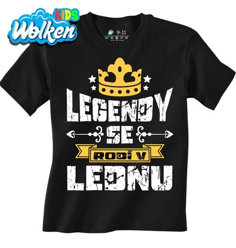 Obrázek produktu Dětské tričko Legendy se Rodí v Lednu