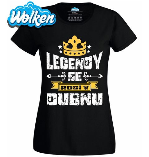 Obrázek produktu Dámské tričko Legendy se Rodí v Dubnu