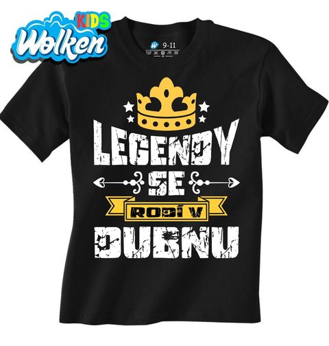 Obrázek produktu Dětské tričko Legendy se Rodí v Dubnu