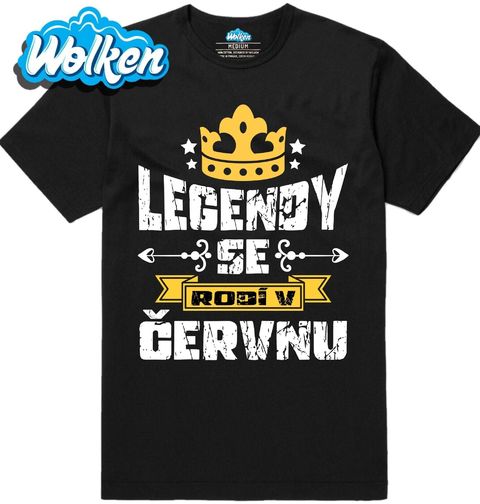 Obrázek produktu Pánské tričko Legendy se Rodí v Červnu