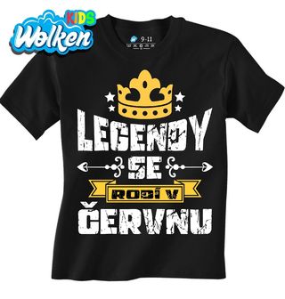 Dětské tričko Legendy se Rodí v Červnu.jpg