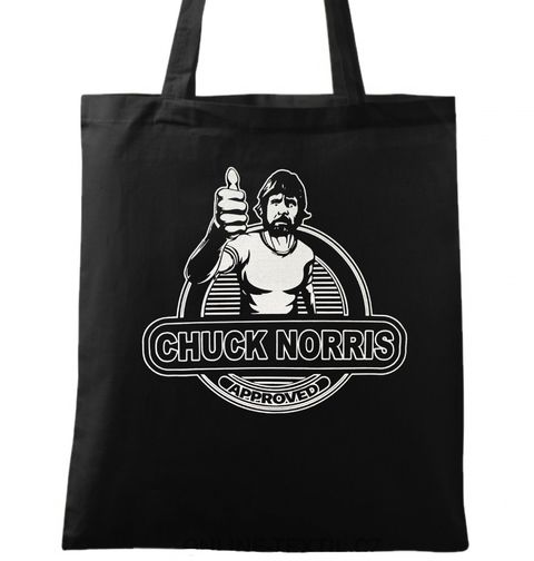Obrázek produktu Bavlněná taška Ověřeno Chuck Norrisem "Chuck Norris Approved"