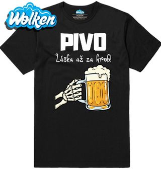 Pánské tričko Pivo Láska až za Hrob.jpg