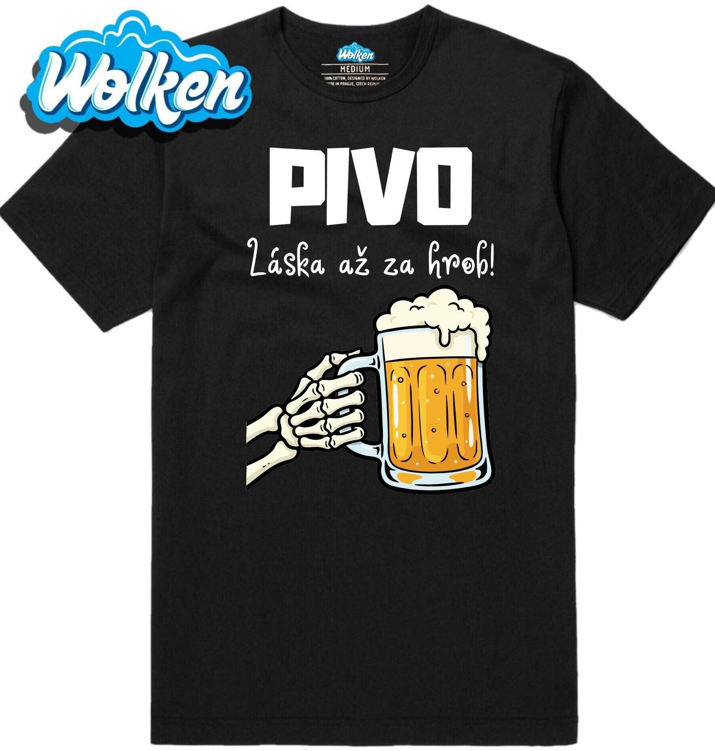Pánské tričko Pivo Láska až za Hrob.jpg