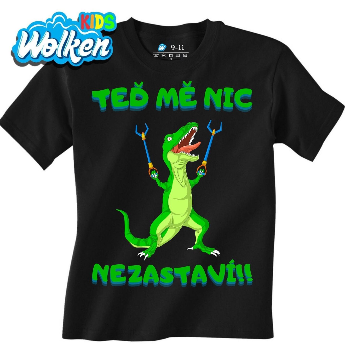 Dětské tričko T-Rex Teď Mě Nic Nezastaví.jpg