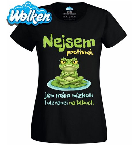 Obrázek produktu Dámské tričko Nejsem Protivná Jen Mám Nízkou Toleranci Na Blbost