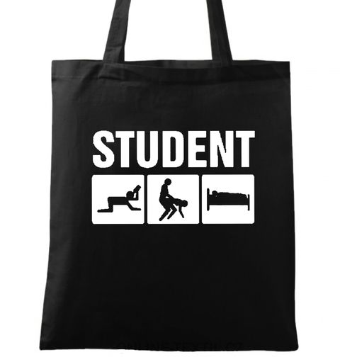 Obrázek produktu Bavlněná taška Život studenta