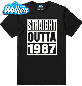 Pánské tričko Straight Outta 1987.jpg