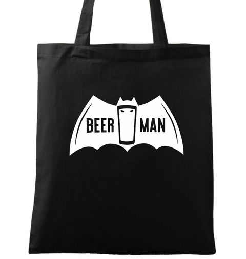 Obrázek produktu Bavlněná taška Beerman Pivní muž