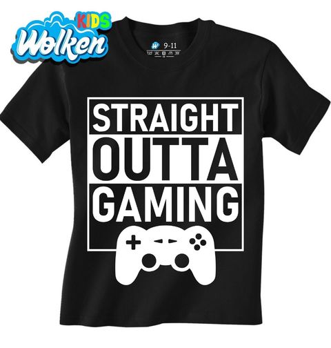 Obrázek produktu Dětské tričko Straight Outta Gaming