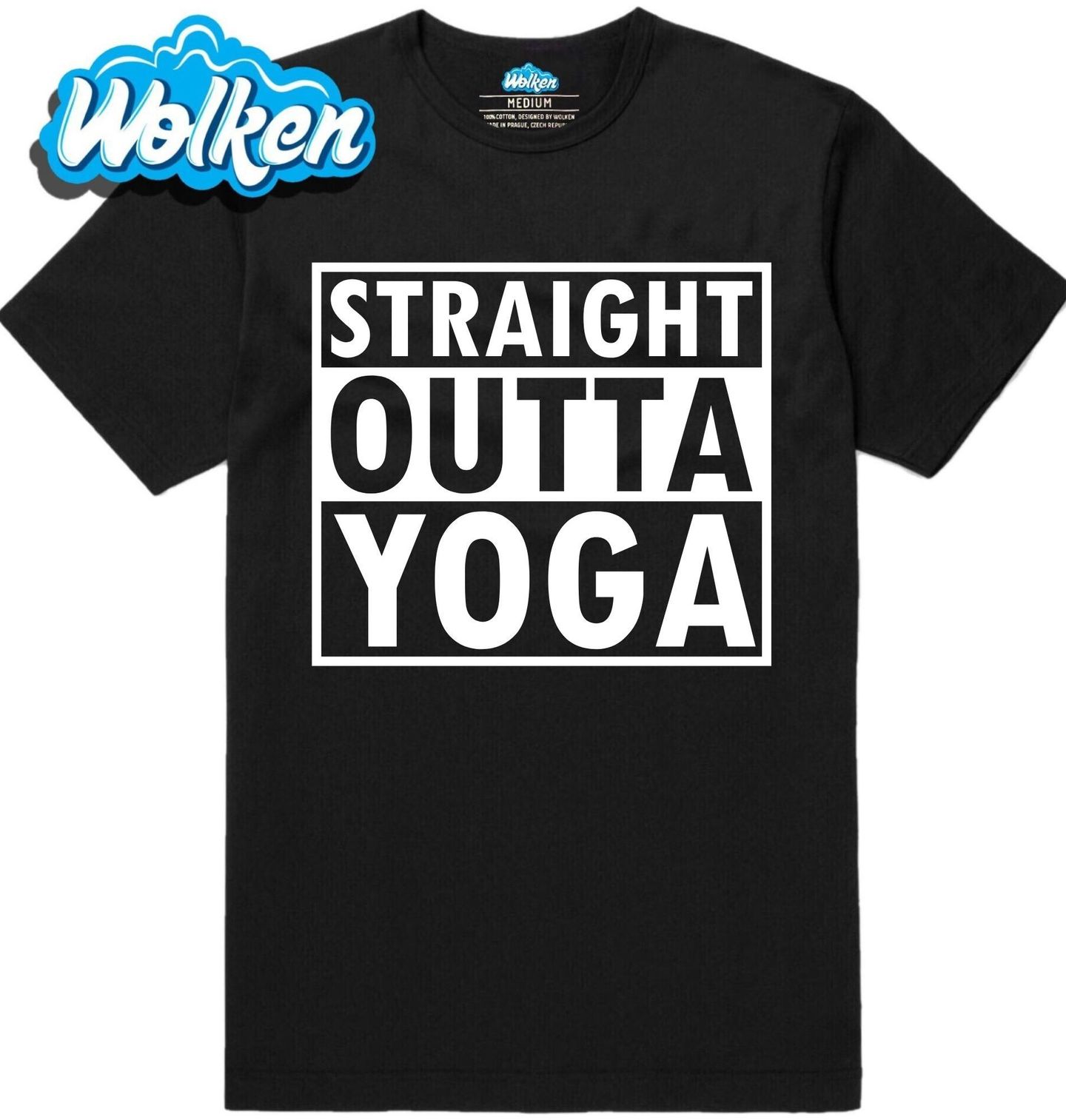 Pánské tričko Straight Outta Yoga.jpg