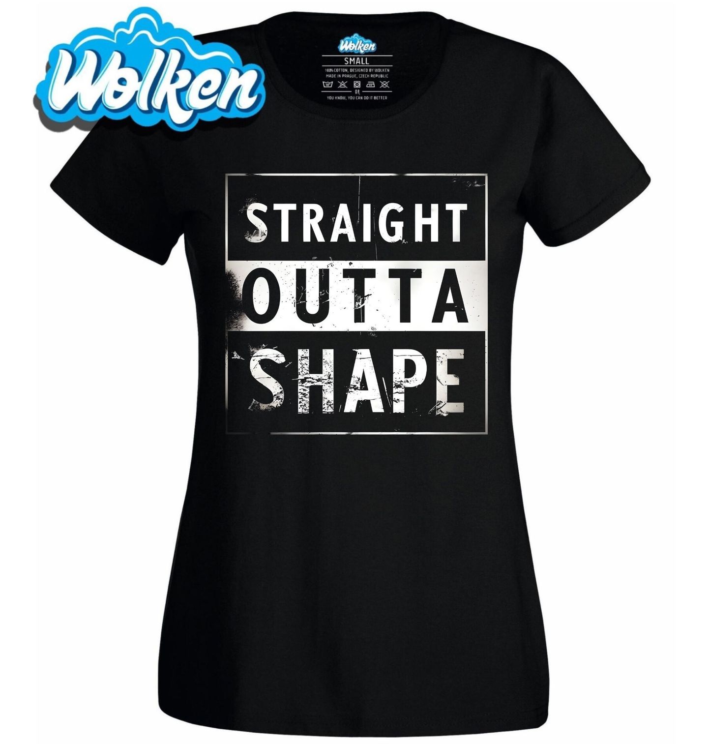 Dámské tričko Straight Outta Shape.jpg