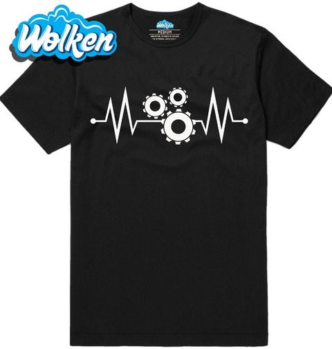 Obrázek produktu Pánské tričko Kardiogram Mechanika