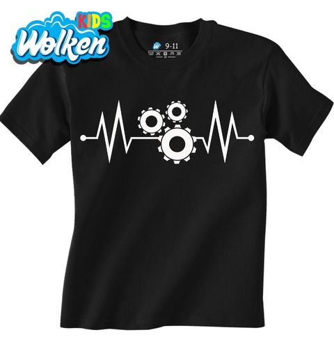 Obrázek produktu Dětské tričko Kardiogram Mechanika