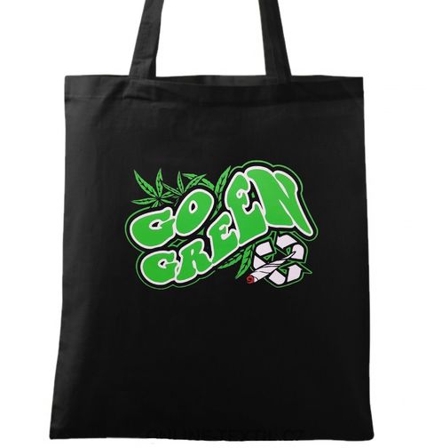 Obrázek produktu Bavlněná taška Go Green Jdi do Zelené!