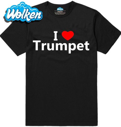 Obrázek produktu Pánské tričko Miluji Trubku I Love Trumpet