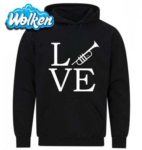 Obrázek produktu Pánská mikina Láska k Trubce LOVE