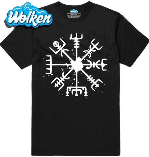 Obrázek produktu Pánské tričko Vikingský Kompas Vegvísir