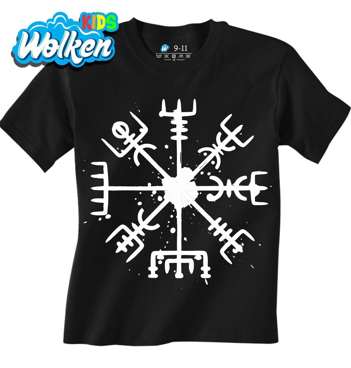 Dětské tričko Vikingský Kompas Vegvísir.jpg