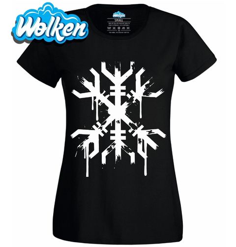 Obrázek produktu Dámské tričko Vegvísir Street Art