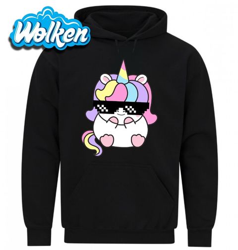Obrázek produktu Pánská mikina Cool Unicorn s Brýlemi
