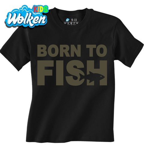 Obrázek produktu Dětské tričko Zrozen pro Rybaření Born to Fish