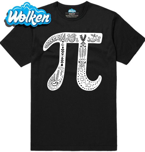 Obrázek produktu Pánské tričko Folk Symbol Pí 𝝅