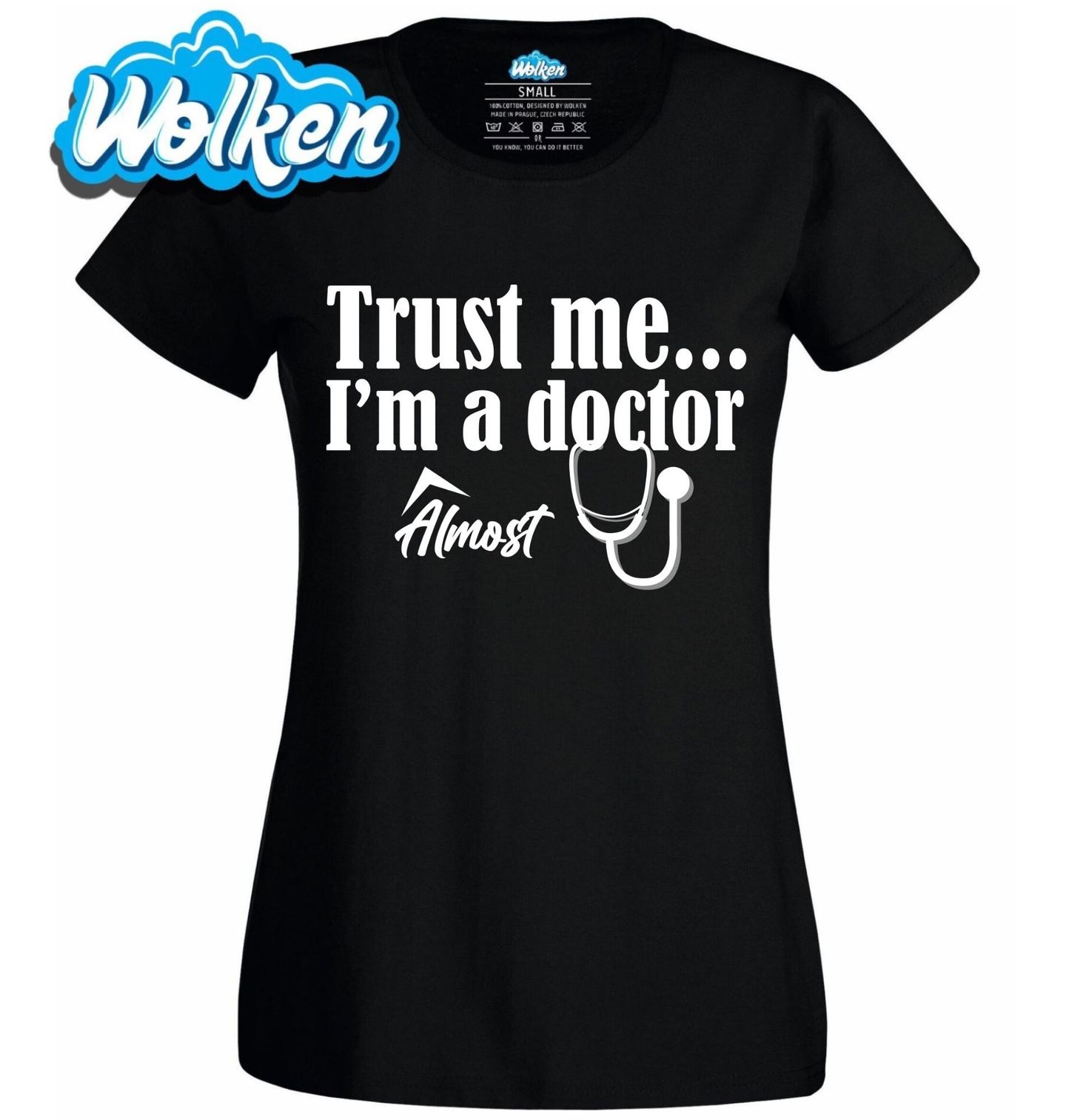 Dámské tričko Skoro Doktor.jpg