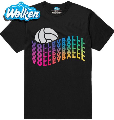 Obrázek produktu Pánské tričko Barevný Volleyball