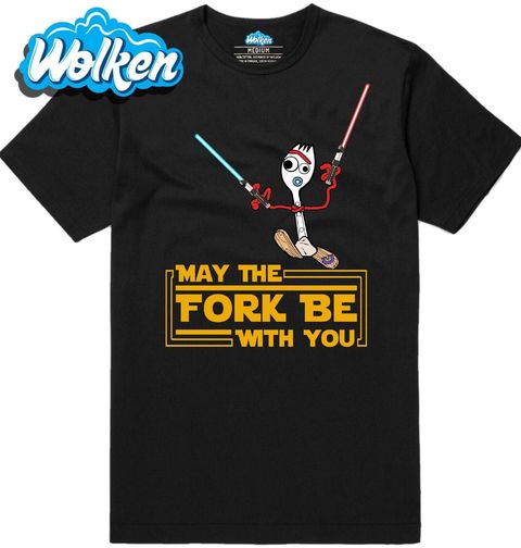 Obrázek produktu Pánské tričko Ať je Vidlička s Tebou Star Wars