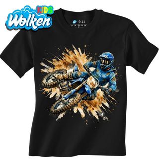 Dětské tričko Motokros Modrý Jezdec.jpg