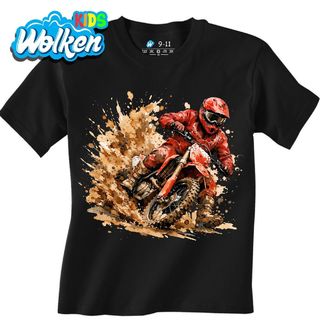 Dětské tričko Motokros Červený Jezdec.jpg