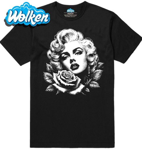 Obrázek produktu Pánské tričko Marilyn Monroe s Růží