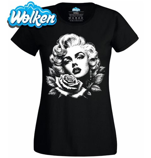Obrázek produktu Dámské tričko Marilyn Monroe s Růží