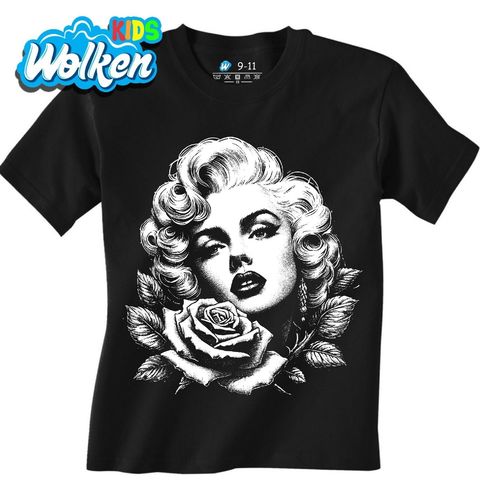 Obrázek produktu Dětské tričko Marilyn Monroe s Růží