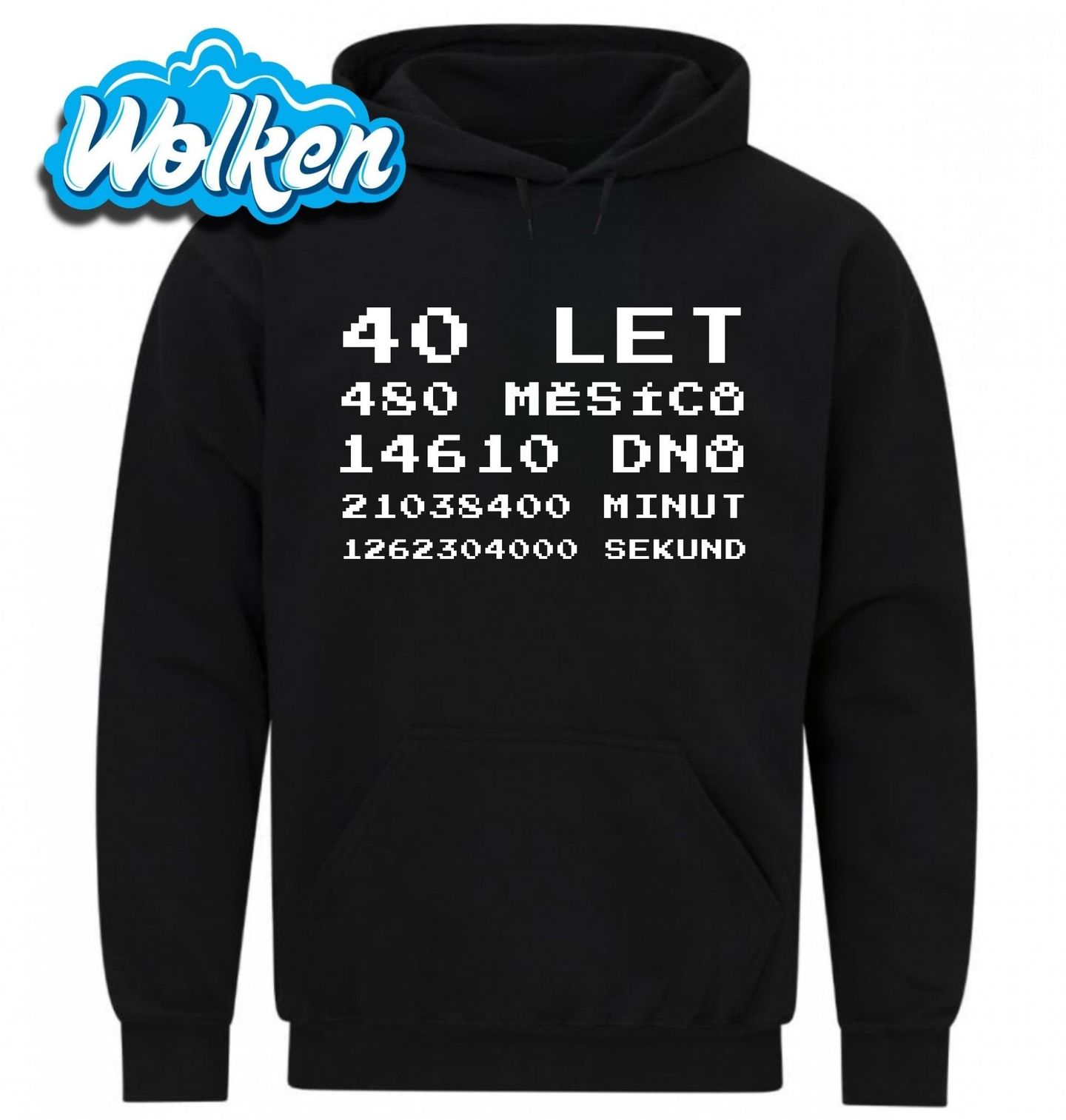 Mikina 40 let Života Spočítáno na Sekundy.jpg